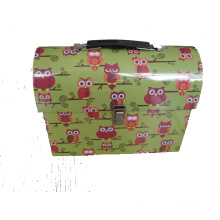 Gift Lunch Tin Box with Handle and Lock-Lunch Tin Box